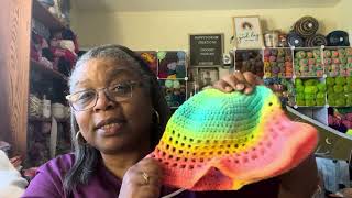 Happytohook Creations Coffee and Crochet Chat crochet yarn chat wips Happy Memorial Day [upl. by Cahan524]