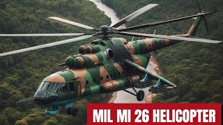 Mil Mi 26 Worlds Largest and Most Powerful Helicopter [upl. by Toomay215]