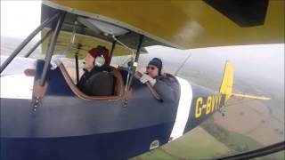 Pietenpol Aircamper GBVYY  Mick Fellows 1st flight [upl. by Tiffi]