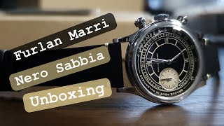 Furlan Marri Nero Sabbia Unboxing Closer Look and Initial Thoughts  Seiko VK64 mecaquartz [upl. by Buerger835]