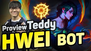 Teddy Stream Hwei Bot  Smurfing on Korea Challenger  Proview Lol [upl. by Refynnej74]