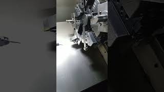 Turret indexing repeatability testing mechanicalengineering CNC machine  subscribe [upl. by Annenn]