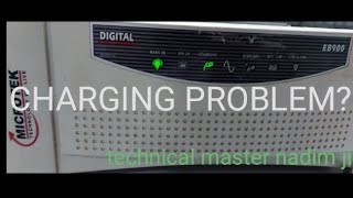 MICROTEK INVERTER EB 900 NOT CHERGING [upl. by Cullen402]