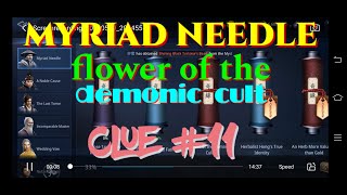 MIR4  Flower Of The Demonic Cult  Clue 11  Mystery Quest 2022 [upl. by Asirralc592]