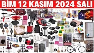 BİM AKTÜEL 🛍 SÜPRİZ İNDİRİMLER  BİM 12 KASIM 2024 GELECEK KATALOĞU  BİM HAFTANIN ÜRÜNLERİ bim [upl. by Buckler628]