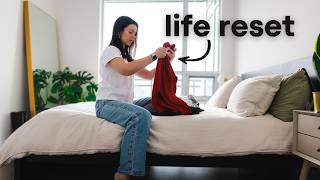 How I REALISTICALLY Reset My Life in One Day getting my life together [upl. by Ahsienyt281]