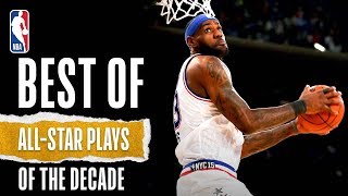 NBAs Best AllStar Game Plays Of The Decade [upl. by Yelahc696]