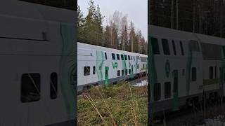 IC 48 VSHKI finland train trainspotting [upl. by Kirit980]