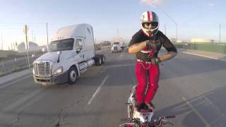 WATCH ME whip nae nae Biker edition [upl. by Elttil]