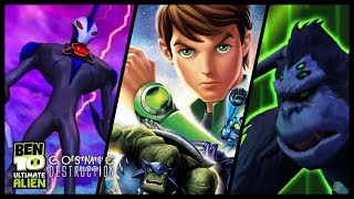 Ben 10 Cosmic Destruction Walkthrough Part 5 PS3 X360 PS2 PSP Wii 100 Level 3  Devils Tower [upl. by Adnilemreh]