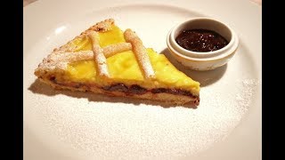 Crostata con marmellata di ciliege e crema pasticcera [upl. by Goldner570]