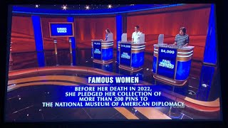 Final Jeopardy SEASON 41 PREMIERE  Rachel Bradley Day 2 9924 [upl. by Pinsky912]