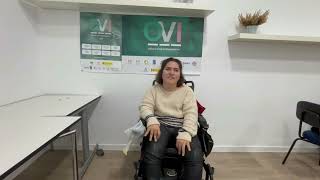 Virginia Castañer beneficiaria del programa OVI en Sevilla [upl. by Garibold307]