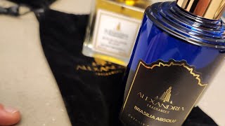 Alexandria fragrances Brasilia Absolu ETE Sauvage Elixir Review [upl. by Yasmar]