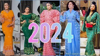 2024 Chic  Les Robes Longues en Wax Un Manifeste de Style pour les Jeunes et les Dames [upl. by Koehler]