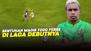 LANGSUNG MAINKAN LAGA DEBUT‼️Aksi Todd Ferre Pemain Timnas Saat Debut di Lampang Fc Liga Thailand [upl. by Adnorehs]