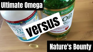 Nordic Naturals Fish Oil versus Natures Bounty Fish Oil [upl. by Esille]