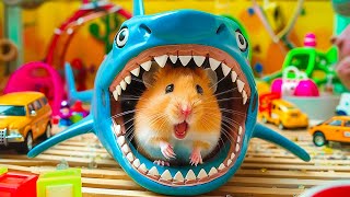 Hamster in Danger Maze 🚨 Can It Escape the Maze in Time ⏰🐹 [upl. by Adran]