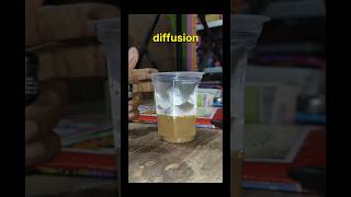 no999 concept of diffusion since science physics bengali shorts kalponik vigyan experiment [upl. by Sucul]