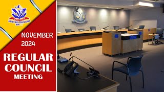 Municipality of Monroeville Regular Council Meeting  November 2024 [upl. by Akemal]