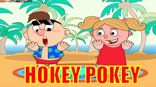 Hokey Pokey Lyrics  Nursery Rhyme with Lyrics and Actions [upl. by Ajoop]