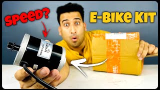 New EBike Kit Unboxing amp Testing 😯 Speed Price Range  😳 [upl. by Naloc827]