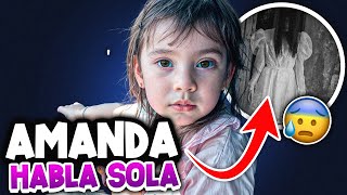 AMANDA habla SOLA 😱  GRABAMOS cuando JUEGA con UN FANTASMA  Los Molina [upl. by Thury762]