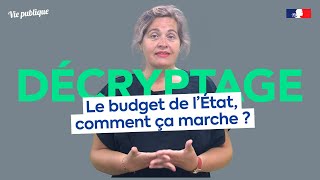 Le budget de l’État comment quotça marchequot [upl. by Aihsemot621]