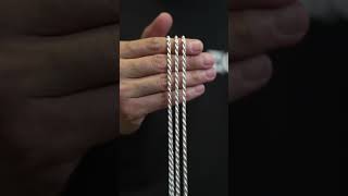 OBSESSED With This 3mm Rope Chain by Luke Zion Jewelry [upl. by Aloel]