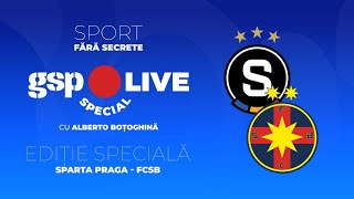 Sparta Praga  FCSB 00 la pauză » Analizăm prima repriză cu Raul Rusescu la GSP Live Special [upl. by Arahset]