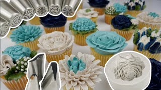 🧡Buttercreme Blumen Cupcakes einfach [upl. by Whalen603]