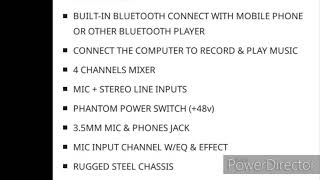 Konzert pmp 4 mini mixer testing [upl. by Emmalynne]