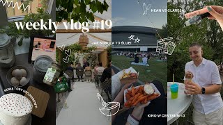 robię tort urodzinowy 🎂 żele do brwi HEAN vs CLARESA demakijaż i zagubiony pies  WEEKLY VLOG 19 [upl. by Yelhs]