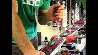 How the Professionals Mount an Alpine Ski Binding [upl. by Orestes486]