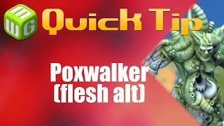 Quick Tip Poxwalker flesh alt [upl. by Boudreaux]