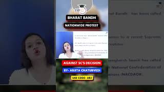 Bharat Bandh Nationwide Protest Against SCs Decision  Arjita Chaturvedi [upl. by Brose]