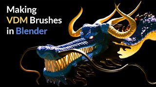 How to create and use VDM brushes  Blender Secrets [upl. by Zacharias]