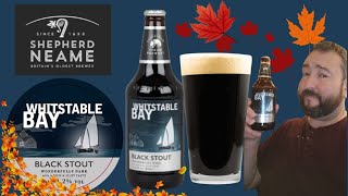 whitstablebay black stout 42  ABV babbling beerstout review [upl. by Tansey]