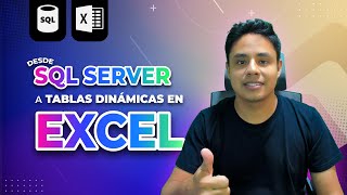 Como Conectar Excel con SQL Server [upl. by Assereht]