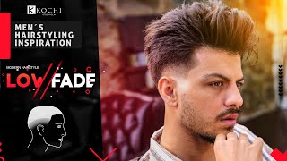 Low Fade  Texture amp Volume Men´s hairstyling [upl. by Tebazile]