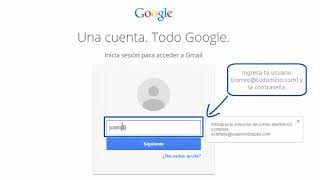 Cómo inicio sesión en mi correo electrónico Gmail [upl. by Laeira]