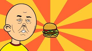 Caillou gets a stroke from McBurgerTown [upl. by Andie]