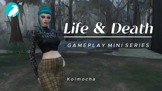 Ghosty Friends and Tarot Tomes  the sims 4 life amp death gameplay mini series EP 1 [upl. by Tecil589]