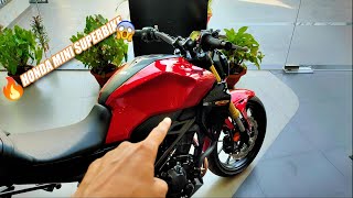 POWER और LOOKS का गजब का COMBO😱🔥2024 HONDA CB300R RED COLOUR FULL DETAIL REVIEW WITH LATEST PRICE🔥🔥 [upl. by Garrard]