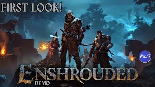 New Medieval Fantasy Survival Crafting Game Thats Going To Be Huge  Enshrouded Demo PC Gameplay [upl. by Gian864]