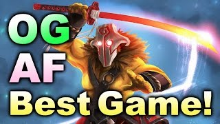 OG vs Ad Finem  BEST GAME EVER  GRAND FINAL Boston Major Dota 2 [upl. by Pryce]