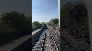 Epping and Ongar Railway with L150 steamlocomotive [upl. by Geibel]