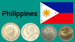 Philipines 🇵🇭 Coins Collection [upl. by Enitsuj413]