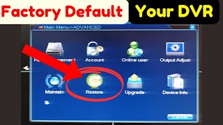 RESET Your DVR to Default Settings in 5 Minutes How to Factory Reset DVR to Default Settings [upl. by Etnovad]