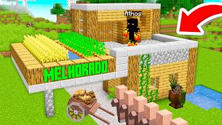 MELHOREI A VILA DO MINECRAFT [upl. by Jaddo305]